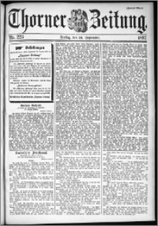 Thorner Zeitung 1897, Nr. 223 Zweites Blatt
