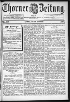 Thorner Zeitung 1897, Nr. 226