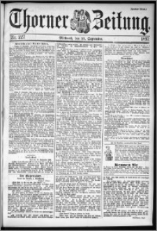 Thorner Zeitung 1897, Nr. 227 Zweites Blatt