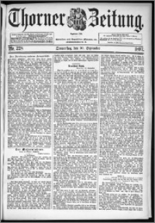 Thorner Zeitung 1897, Nr. 228