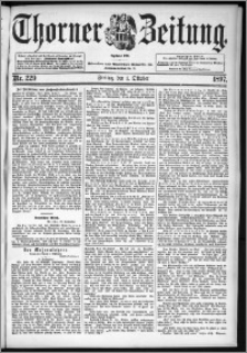 Thorner Zeitung 1897, Nr. 229