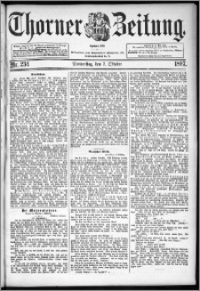 Thorner Zeitung 1897, Nr. 234