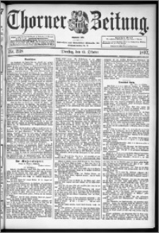 Thorner Zeitung 1897, Nr. 238