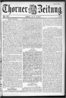 Thorner Zeitung 1897, Nr. 243 Zweites Blatt