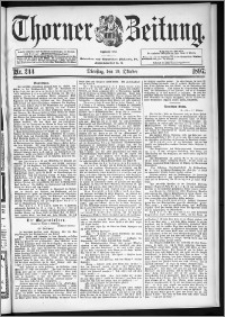 Thorner Zeitung 1897, Nr. 244