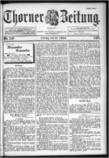 Thorner Zeitung 1897, Nr. 250 Erstes Blatt