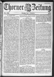 Thorner Zeitung 1897, Nr. 256 Zweites Blatt