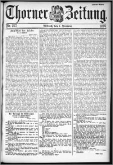 Thorner Zeitung 1897, Nr. 257 Zweites Blatt