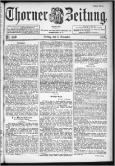 Thorner Zeitung 1897, Nr. 259 Erstes Blatt
