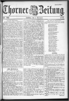 Thorner Zeitung 1897, Nr. 261 Zweites Blatt
