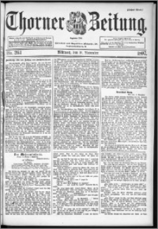 Thorner Zeitung 1897, Nr. 263 Erstes Blatt
