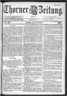 Thorner Zeitung 1897, Nr. 267 Erstes Blatt