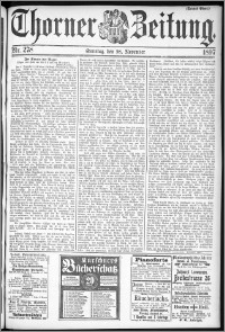 Thorner Zeitung 1897, Nr. 278 Drittes Blatt