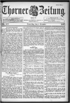 Thorner Zeitung 1897, Nr. 287 Erstes Blatt