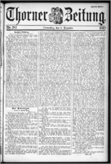 Thorner Zeitung 1897, Nr. 287 Zweites Blatt