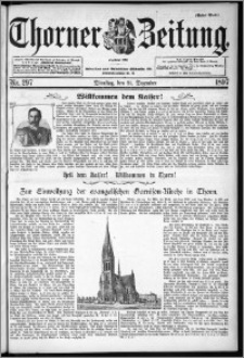 Thorner Zeitung 1897, Nr. 297 Erstes Blatt