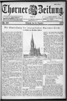 Thorner Zeitung 1897, Nr. 298 Erstes Blatt