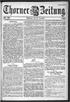 Thorner Zeitung 1897, Nr. 298 Zweites Blatt