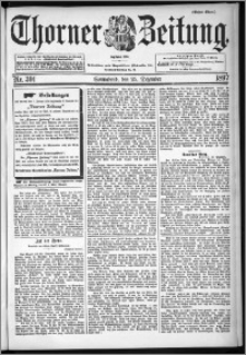 Thorner Zeitung 1897, Nr. 301 Erstes Blatt