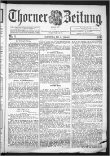 Thorner Zeitung 1898, Nr. 4