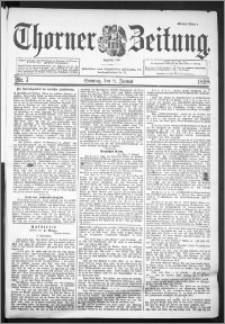 Thorner Zeitung 1898, Nr. 7 Erstes Blatt