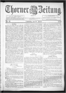 Thorner Zeitung 1898, Nr. 16