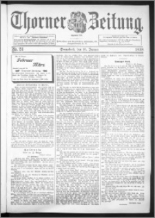 Thorner Zeitung 1898, Nr. 24