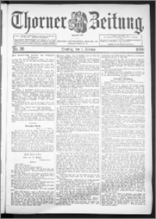 Thorner Zeitung 1898, Nr. 26