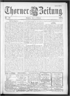 Thorner Zeitung 1898, Nr. 31 Zweites Blatt