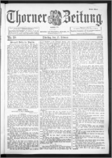 Thorner Zeitung 1898, Nr. 38 Erstes Blatt