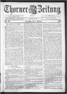 Thorner Zeitung 1898, Nr. 40