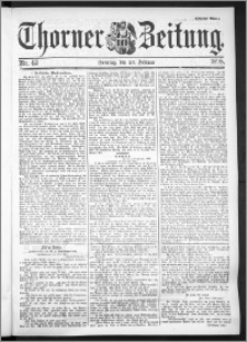 Thorner Zeitung 1898, Nr. 43 Zweites Blatt