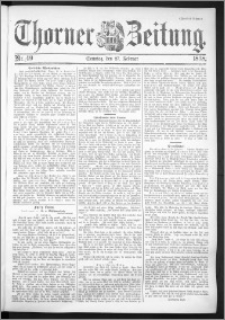 Thorner Zeitung 1898, Nr. 49 Zweites Blatt