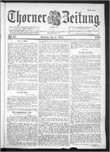 Thorner Zeitung 1898, Nr. 67 Erstes Blatt