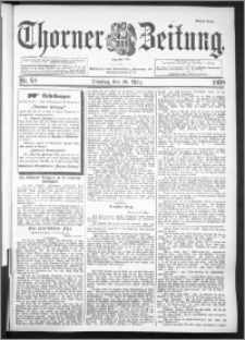 Thorner Zeitung 1898, Nr. 68 Erstes Blatt