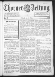 Thorner Zeitung 1898, Nr. 69 Erstes Blatt