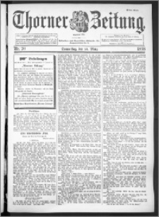 Thorner Zeitung 1898, Nr. 70 Erstes Blatt