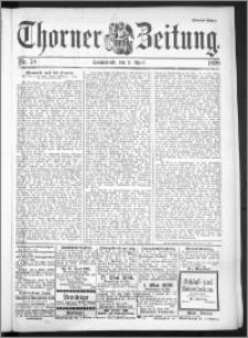 Thorner Zeitung 1898, Nr. 78 Zweites Blatt