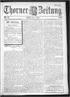 Thorner Zeitung 1898, Nr. 79 Drittes Blatt