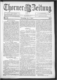Thorner Zeitung 1898, Nr. 82