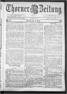 Thorner Zeitung 1898, Nr. 85