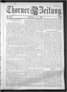 Thorner Zeitung 1898, Nr. 98 Zweites Blatt