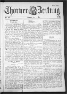 Thorner Zeitung 1898, Nr. 101 Zweites Blatt