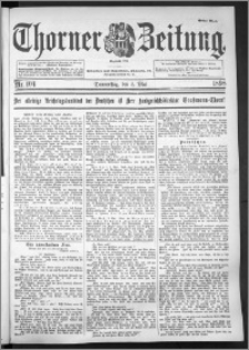 Thorner Zeitung 1898, Nr. 104 Erstes Blatt