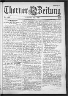 Thorner Zeitung 1898, Nr. 104 Zweites Blatt