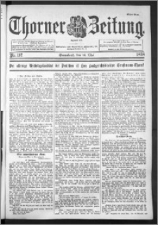 Thorner Zeitung 1898, Nr. 112 Erstes Blatt