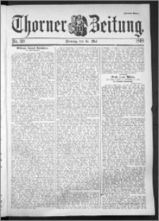 Thorner Zeitung 1898, Nr. 118 Zweites Blatt