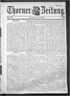 Thorner Zeitung 1898, Nr. 121 Zweites Blatt