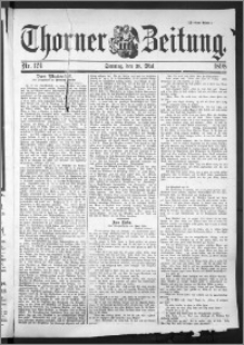Thorner Zeitung 1898, Nr. 124 Zweites Blatt