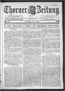 Thorner Zeitung 1898, Nr. 132 Erstes Blatt